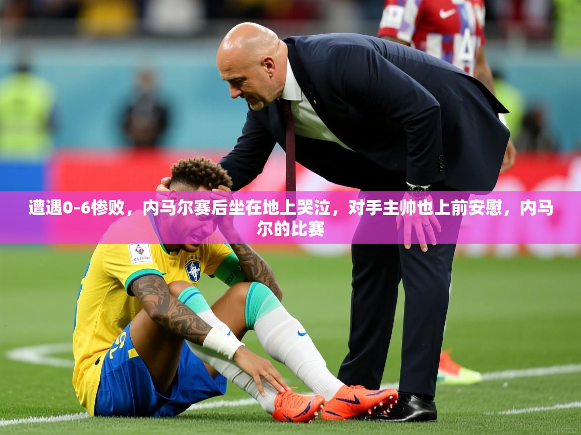 2025米兰体育平台遭遇0-6惨败，内马尔赛后坐在地上哭泣，对手主帅也上前安慰，内马尔的比赛  第4张